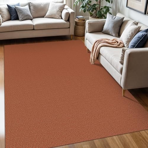 KOZYFLY Kitchen Runner Rug 2x6 ft - Washable Non-Slip Rubber Backed Floor Carpet for Hallways & Entryways, Cotton Materi