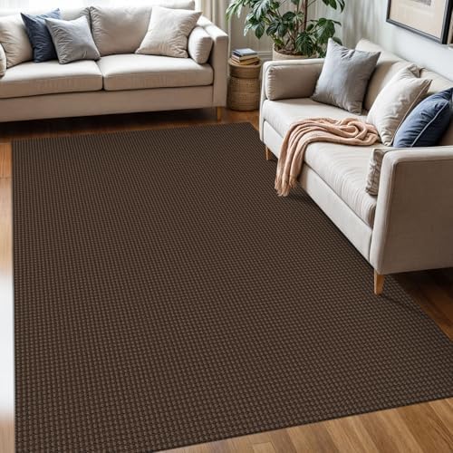 KOZYFLY Kitchen Runner Rug 2x6 ft - Washable Non-Slip Rubber Backed Floor Carpet for Hallways & Entryways, Cotton Materi