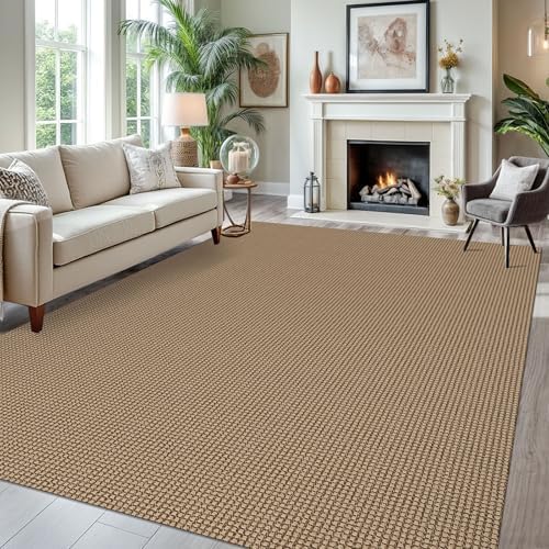 KOZYFLY Kitchen Runner Rug 2x6 ft - Washable Non-Slip Rubber Backed Floor Carpet for Hallways & Entryways, Cotton Materi