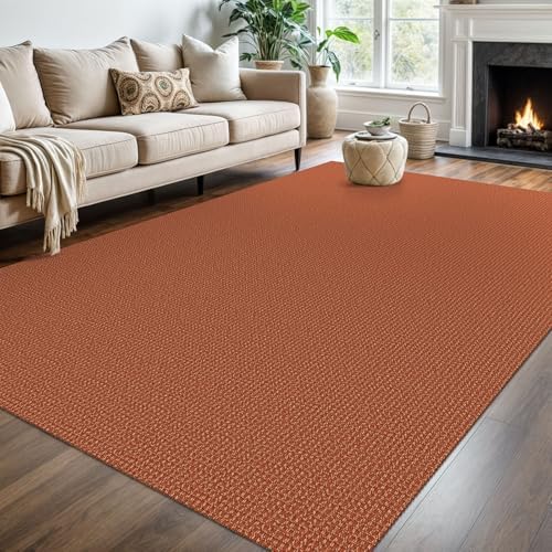 KOZYFLY Kitchen Runner Rug 2x6 ft - Washable Non-Slip Rubber Backed Floor Carpet for Hallways & Entryways, Cotton Materi