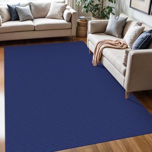 KOZYFLY Kitchen Runner Rug 2x6 ft - Washable Non-Slip Rubber Backed Floor Carpet for Hallways & Entryways, Cotton Materi