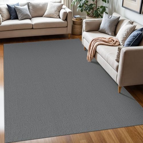 KOZYFLY Kitchen Runner Rug 2x6 ft - Washable Non-Slip Rubber Backed Floor Carpet for Hallways & Entryways, Cotton Materi